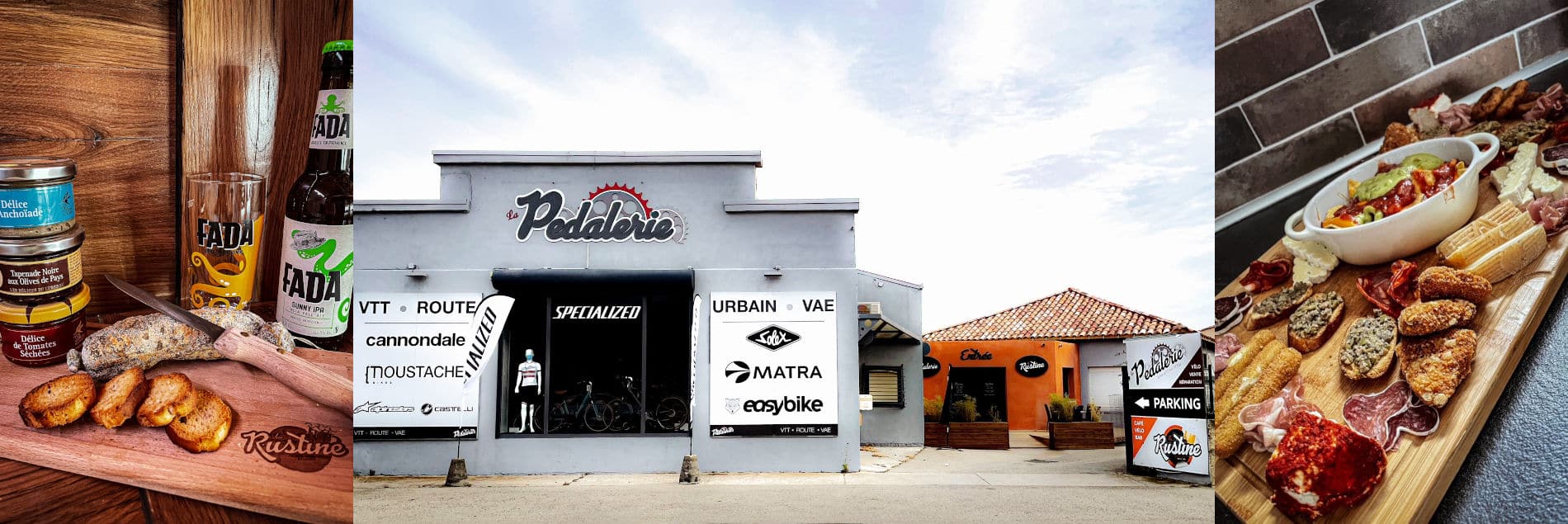 Bar La Rustine : café vélo bar, bières et tapas Bar La Rustine : café vélo bar, bières et tapas